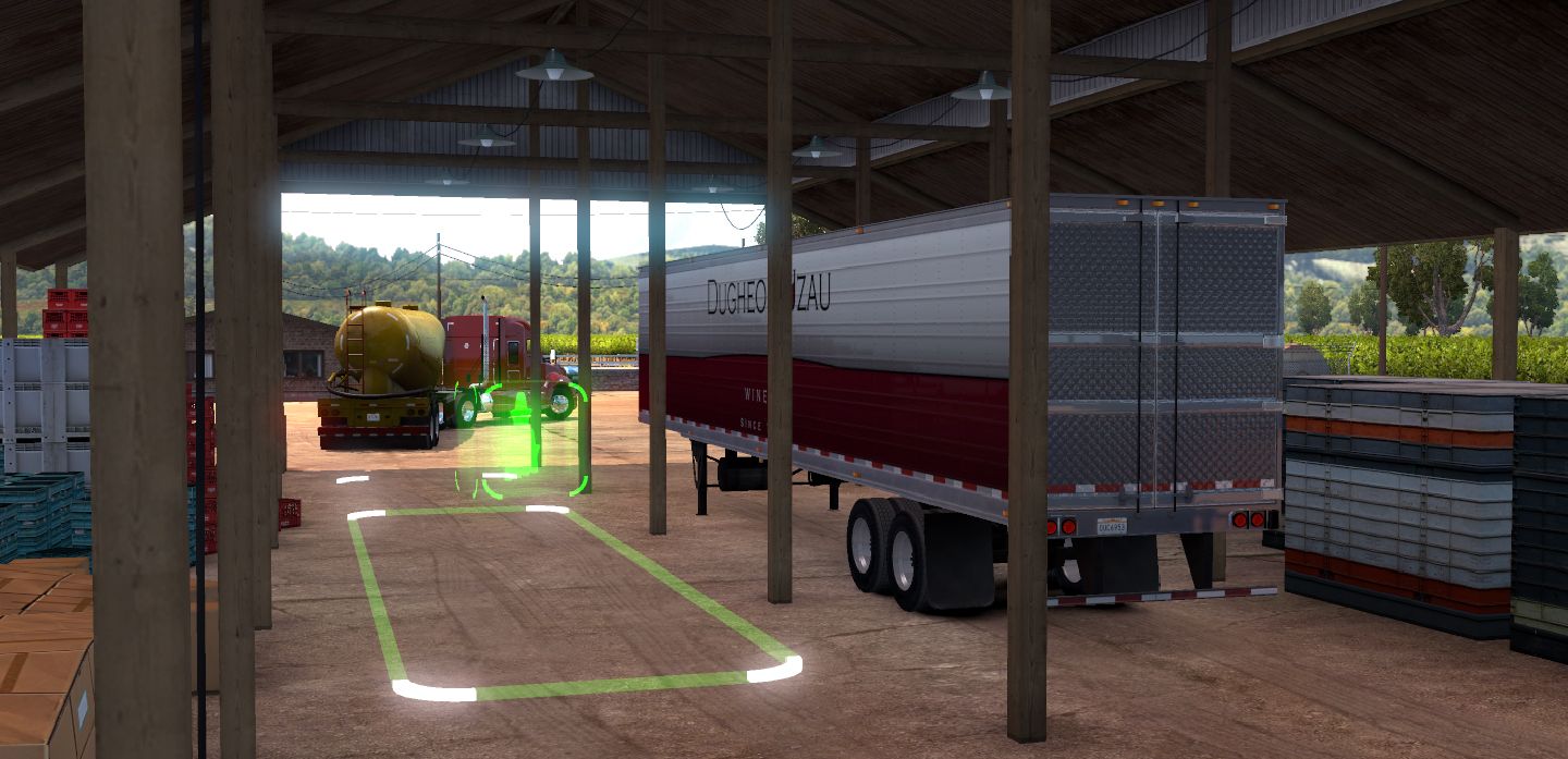 American Truck Simulator: сдача грузов