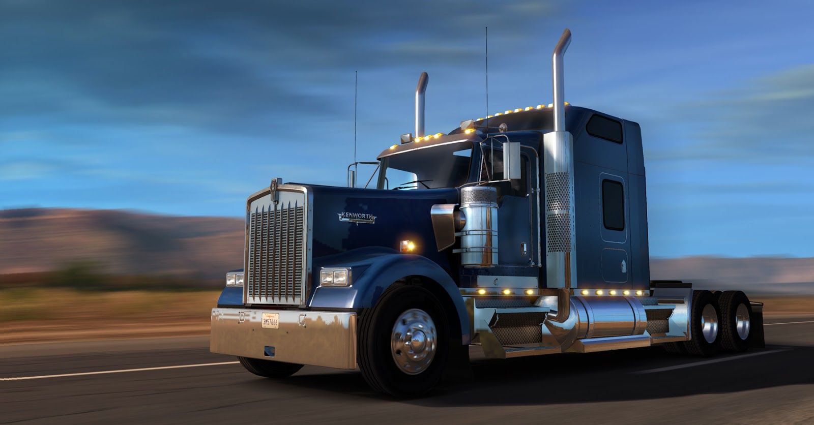 Kenworth W900 уже доступен в American Truck Simulator