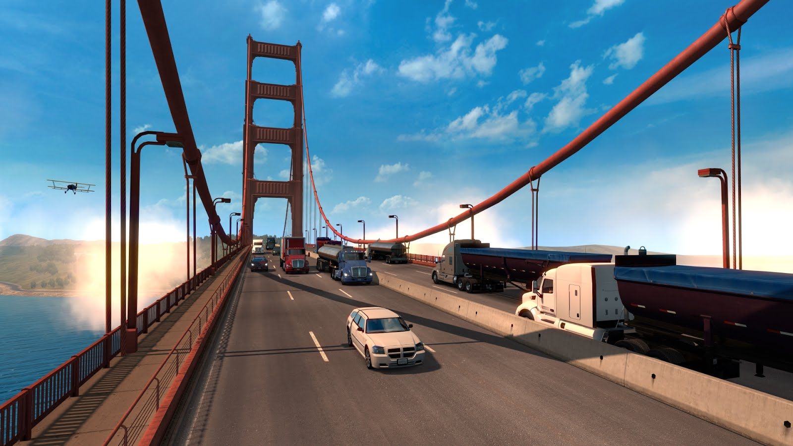 American Truck Simulator: изменение масштаба игровой карты