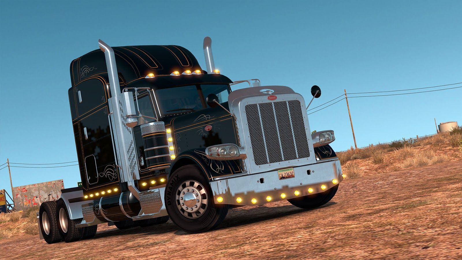 В American Truck Simulator стал доступен новый грузовик - Peterbilt 389