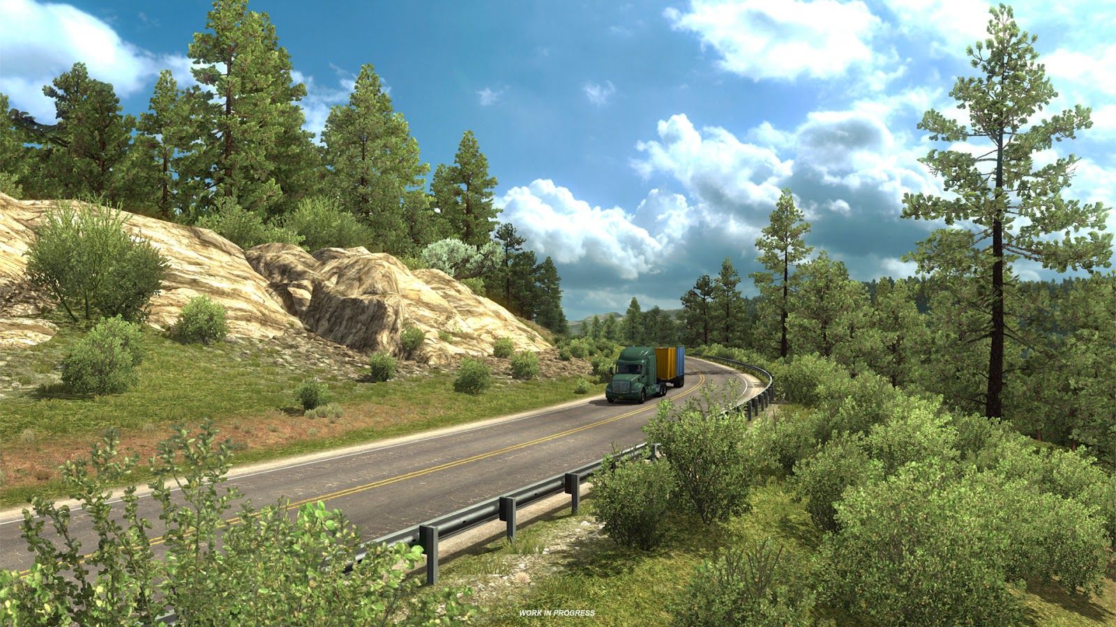 American Truck Simulator: новые скриншоты из дополнения New Mexico