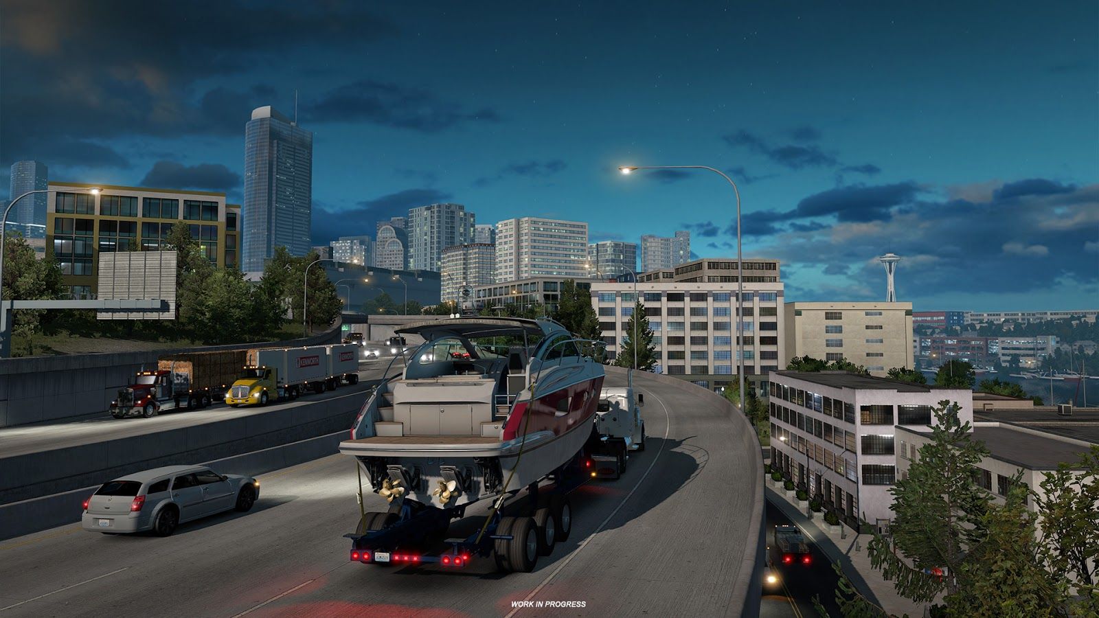 American Truck Simulator: Washington – Сиэтл