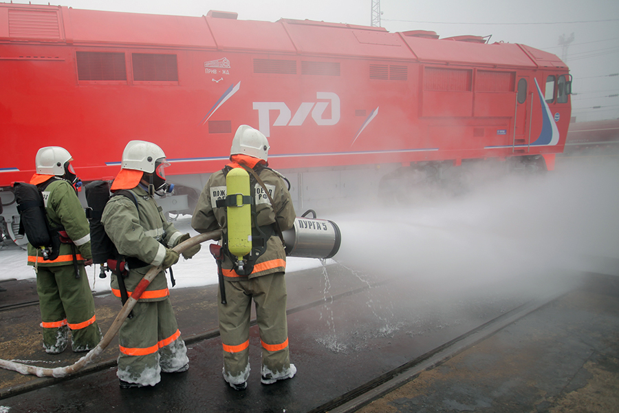 Требования пожарной безопасности на железнодорожном транспорте